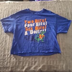 Vintage Florida Gators Cut Off T-Shirt Size XL Russell Blue Cotton